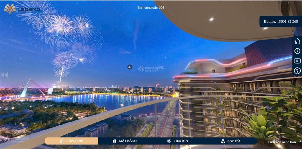 Sở hữu penhouse the legend sở hữu đỉnh cao phong cách sống