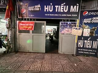 Cho thuê mặt bằng kinh doanh chính chủ 2022m², mặt tiền nơ trang long, bình thạnh