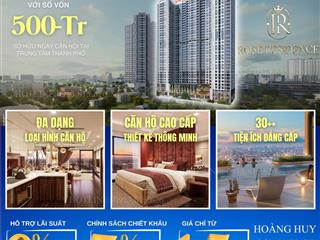 Căn hộ cao cấp vừa ở vừa kinh doanh. chỉ 500 triệu vốn đầu  0913 815 ***