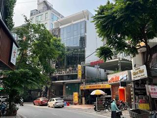 Cần bán nhà mp triệu việt vương, dt 180m2 x 3t mt 7,6m, vỉa hè rộng, khu phố vip của quận hoàn kiếm