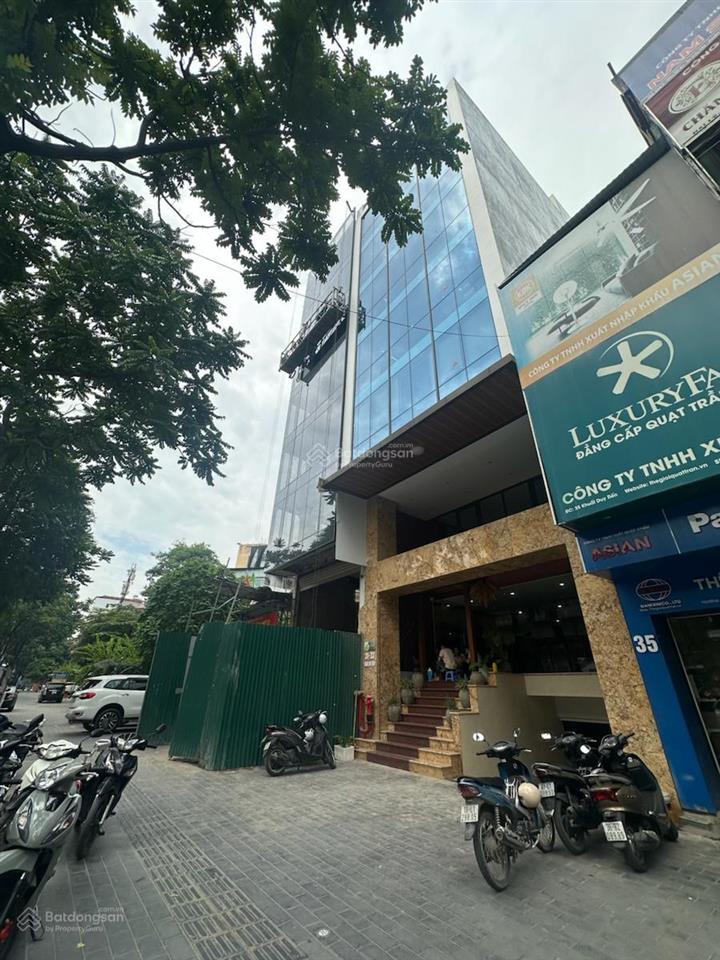 Ơ kìa! bán nhà mp trần đăng ninh, dt 106m2x8t, 1 hầm mt 7,5m, lô góc, vỉa hè rộng, pccc, dt 165tr