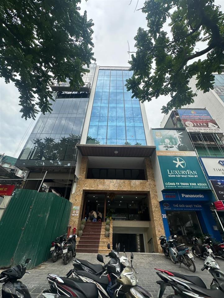 Ơ kìa! bán nhà mp trần đăng ninh, dt 106m2x8t, 1 hầm mt 7,5m, lô góc, vỉa hè rộng, pccc, dt 165tr