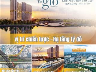 Căn hộ view sông  khu phức hợp ven sông  khu đông sài gòn  một nhà ga đến 3 thành phố