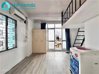 Cho thuê phòng trọ duplex ban công riêng full nội thât ngay quận bình thạnh