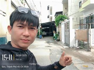 Cg ga metro bình thái  trường thọ  đường số 2  kha vạn cân  244m2  nhú 11 tỷ