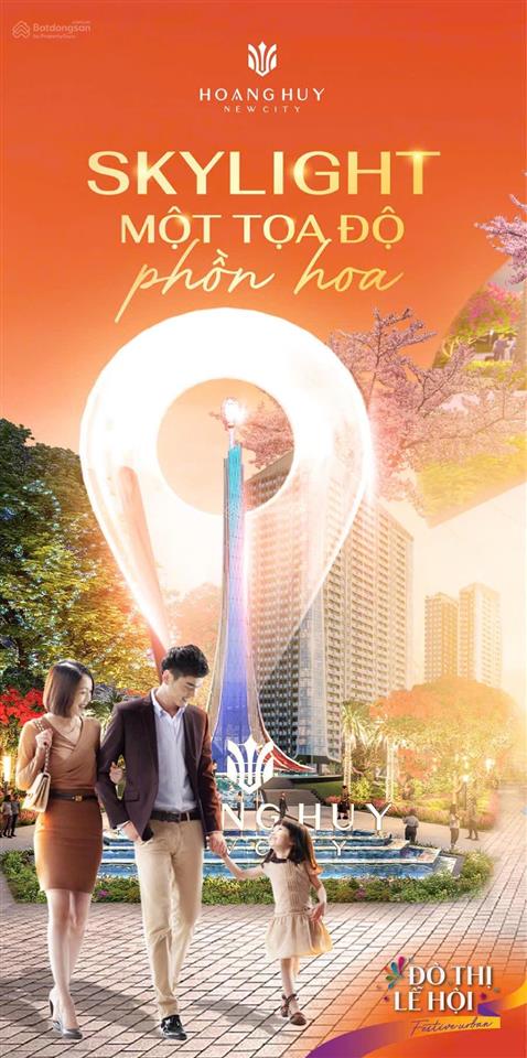 Duy nhất 1 căn vị trí đắc địa tại kđt hoàng huy new city, thuỷ nguyên, hải phòng