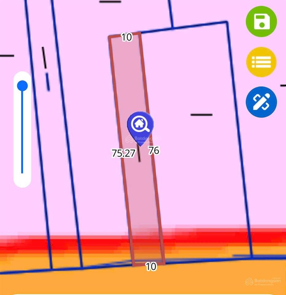 10m đất mặt tiền đường bàu cạn  giá 6 tỷ 8  long phước, long thành