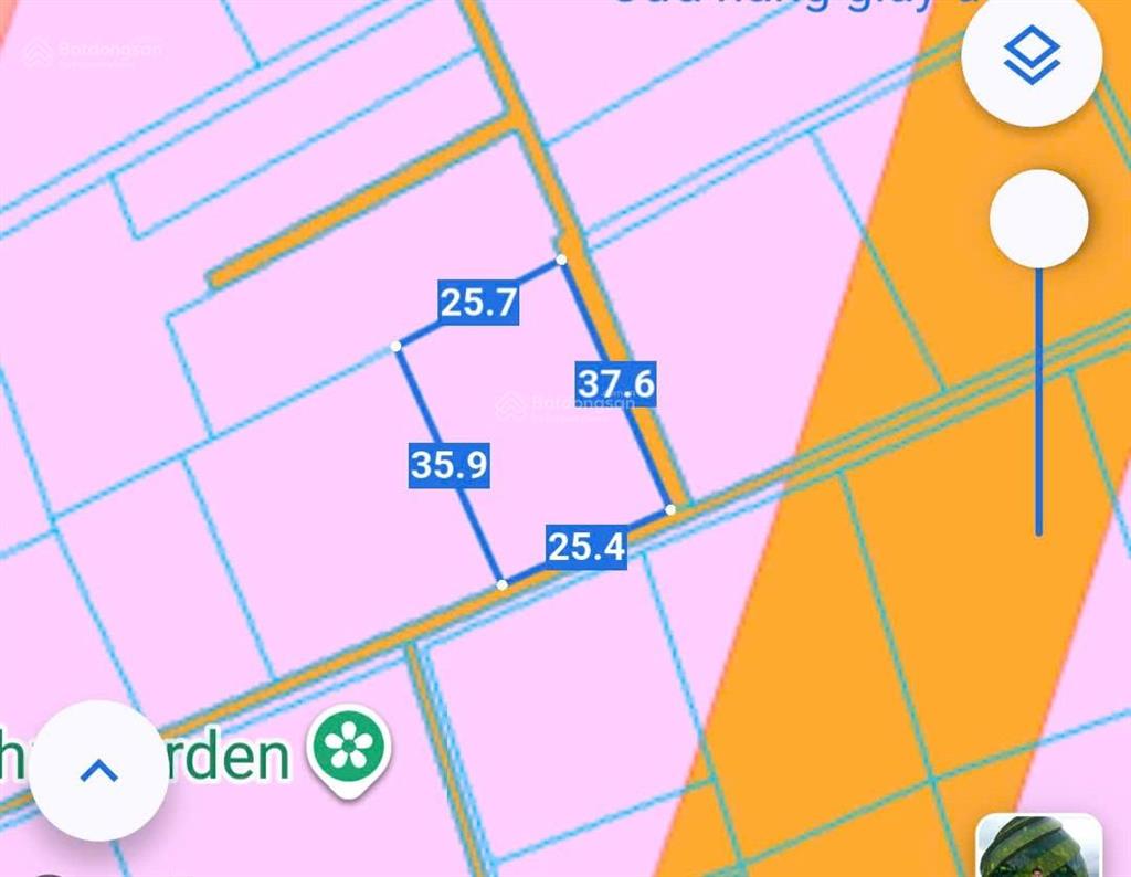 Đất 2 mặt tiền  quy hoạch đất ở đô thị dt 934m2 có 100m thổ  giá 7,5 tỷ xã an phước, long thành