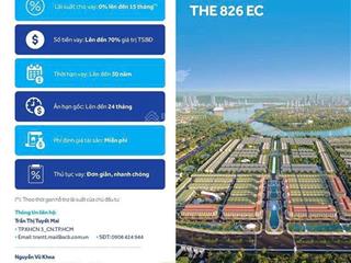 Bán đn tại the 826 ec, long hậu, cần giuộc, long an, 2,6 tỷ, 80m2, uy tín