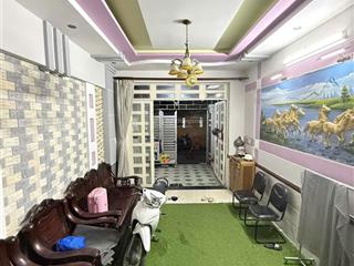 Nhà đẹp gần công viên làng hoa gò vấp  68m2  3 tầng btct  4pn  ô tô ngủ trong nhà  chỉ 6,6 tỷ