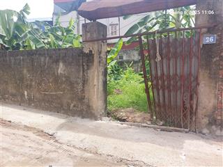 Bán đất có sổ đỏ 100m2 tại đông anh