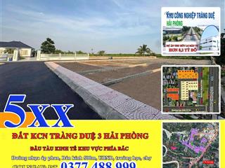 Đất khu công nghiệp tràng duệ 3