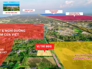 Đất nền tại xã nam cửa việt, quảng trị, giá rẻ, phù hợp cho việc xây dựng nhà ở hoặc kinh doanh