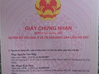Nhà 4 tầng  giá 6,5 tỷ  đường nhựa 10m, cách lê văn lương 50m