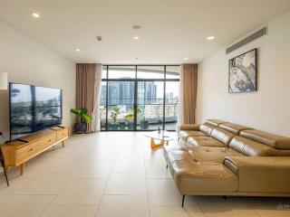 Cho thuê city garden tháp p1 3 phòng ngủ 145m² giá 66.3tr/th