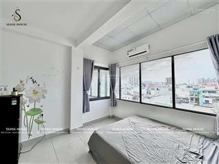Căn hộ studio cửa sổ cực lớn, siêu thoáng