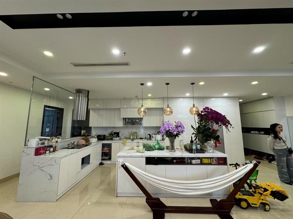 Cho thuê căn hộ 3 phòng ngủ full nội thất 132m2 r5 vinhomes royal city giá 24tr  em sơn royal