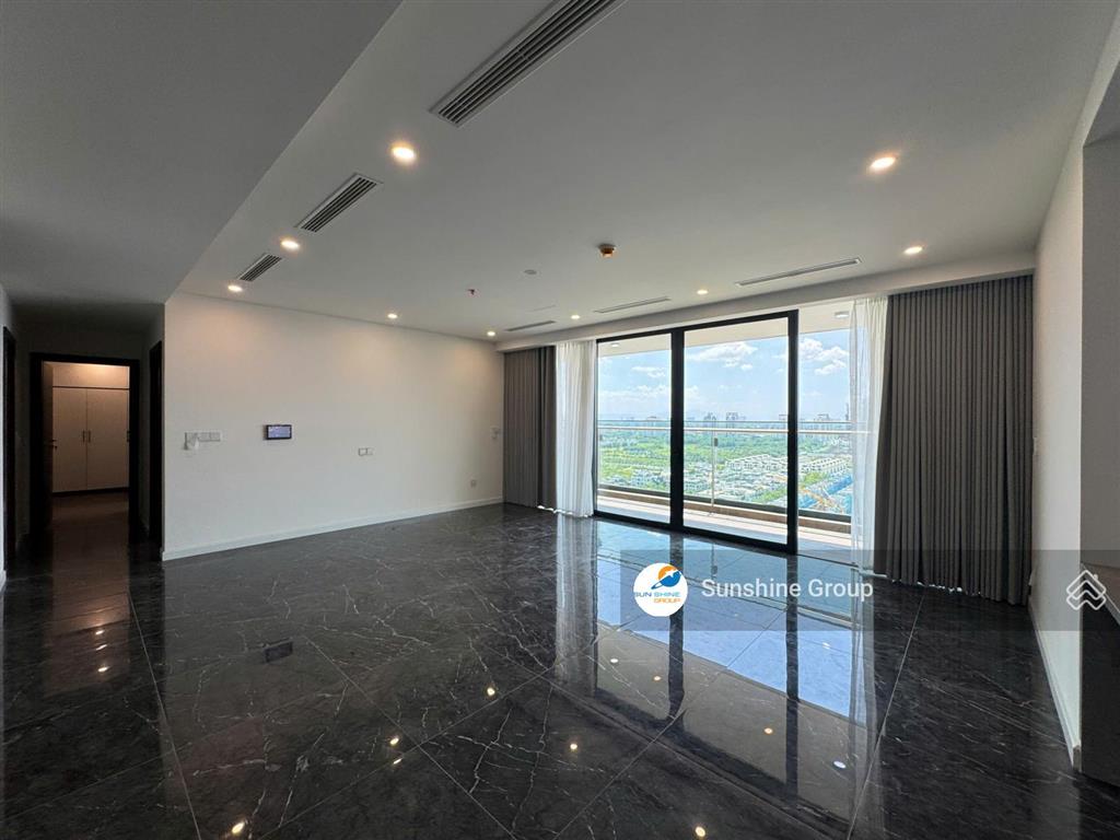 Căn góc 4pn 3wc 211m2 view sông hồng 23 tỷ tầng trung + sunshine golden river tây hồ