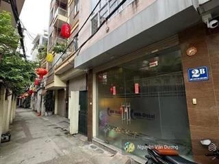 11.8tỷ gara ô tô  kinh doanh  ngõ thông  diện tích 51m2  mt4.4m lạc long quân cầu giấy