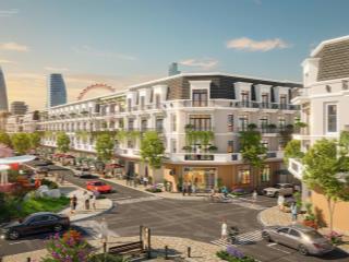 [bình sơn ocean park] nhà phố 4 tầng mặt đường 21m bùi thị xuân, nối thẳng ra biển bình sơn