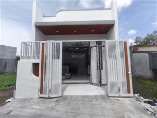 Bán nhà mỹ hạnh bắc đức hoà long an dt 75m2 sổ hồng riêng hỗ trợ ngân hàng giá 1tỷ520  0767 179 ***