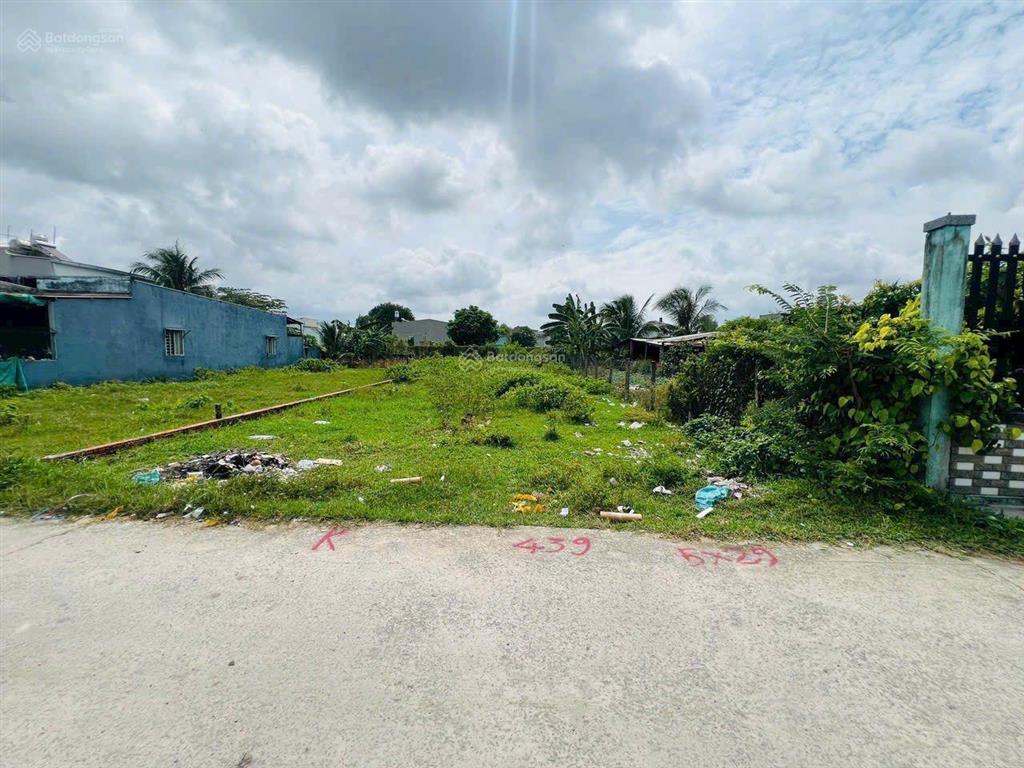 Bán đất ở xã mỹ hạnh nam đức hòa long an giá 1,3 tỷ dt 150m2 shr mặt tiền 5m  0767 179 ***