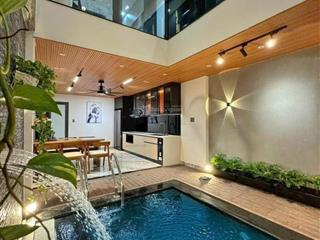 Chủ cần bán gấp nhà đẹp hồ bơi hoà cường, đn