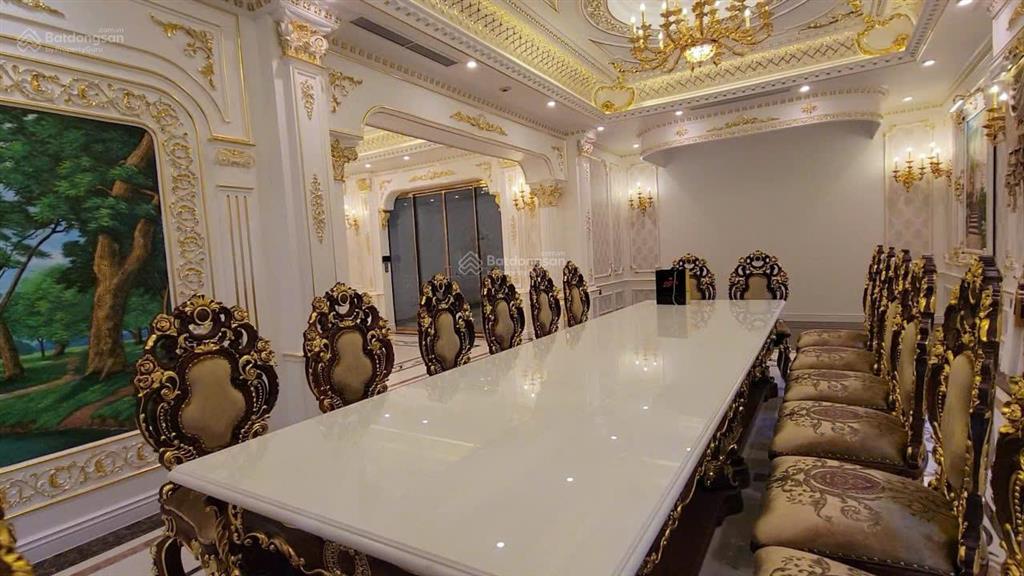 Biệt thự tân cổ điển  mt trần văn kiểu, p. 10 quận 6  dt 20x50m (cn 1.200m2)  hầm + 4 tầng, st