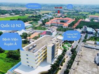 Bán gấp lô đất 158m2 full thổ cư ngay tt hậu nghĩa, cách vinhomes vài phút
