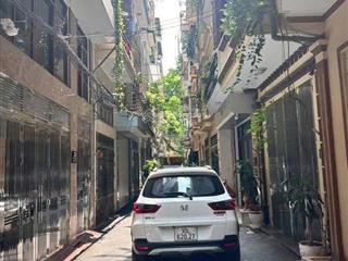Hiếm!, 65,3m2  21,5 tỷ  5tầng hoàng quốc việt  gara oto, ô chờ thang máy, ngõ thông, kinh doanh,