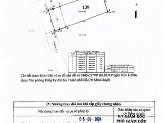 Bán nhà cấp 4 1/ đường apd3, phường an phú đông, dt 129.6m2 (7x18.5), thổ cư 119m2 đường 6m