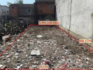 Bán đất an phú đông 9 dt  88.7m2 thổ cư 86m2 ( ngang 4,7 nở hậu 5,4m dài 17m ) giá  4,2 tỷ