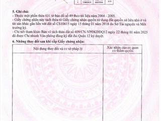 Bán đất 1 sẹc sông vàm thuật vườn lài, đối diện với công viên gò vấp, diện tích 4x13m 5.1 tỷ