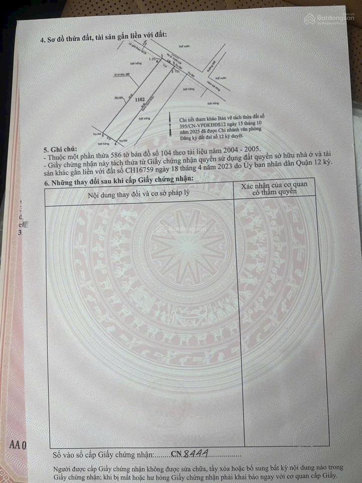 Bán đất mặt tiền hẻm 306 gần cầu 5.6x34=209m2 thổ 202m no hậu 6,19m xây 1 hầm, trệt, 1 lửng 3 lầu