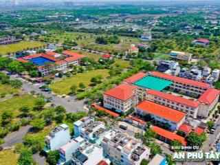 Bán lô góc 2 mặt tiền trục đường chính số 5 khu dân cư an phú tây , giá tốt chỉ 41,5 triệu/m2