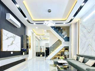 Bán gấp siêu phẩm nhà 4 tầng, hẻm xe hơi 6m, ngay chợ phú xuân, nhà mới vào ở ngay