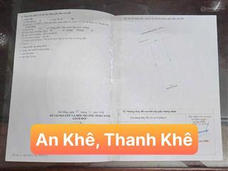 Bán đất mt đặng phúc thông lên nhà số 12 thanh khê