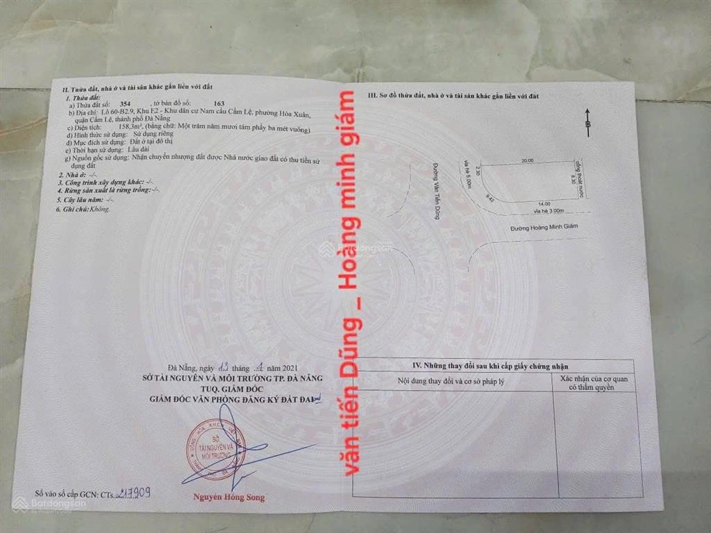 Bán lô góc mt văn tiến dũng và hoàng minh giám  hoà xuân đường 10.5m và 5m5 thích hợp buôn bán