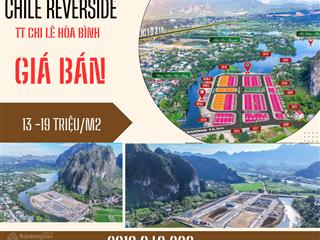Lô góc chile reverslie thoáng đẹp  tiềm năng kinh doanh, mở cửa hàng, trục đường 18m