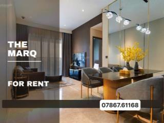 Cho thuê gấp căn hộ cao cấp 2pn marq quận 1, đầy đủ nội thất, vị trí thuận lợi, forrent marq