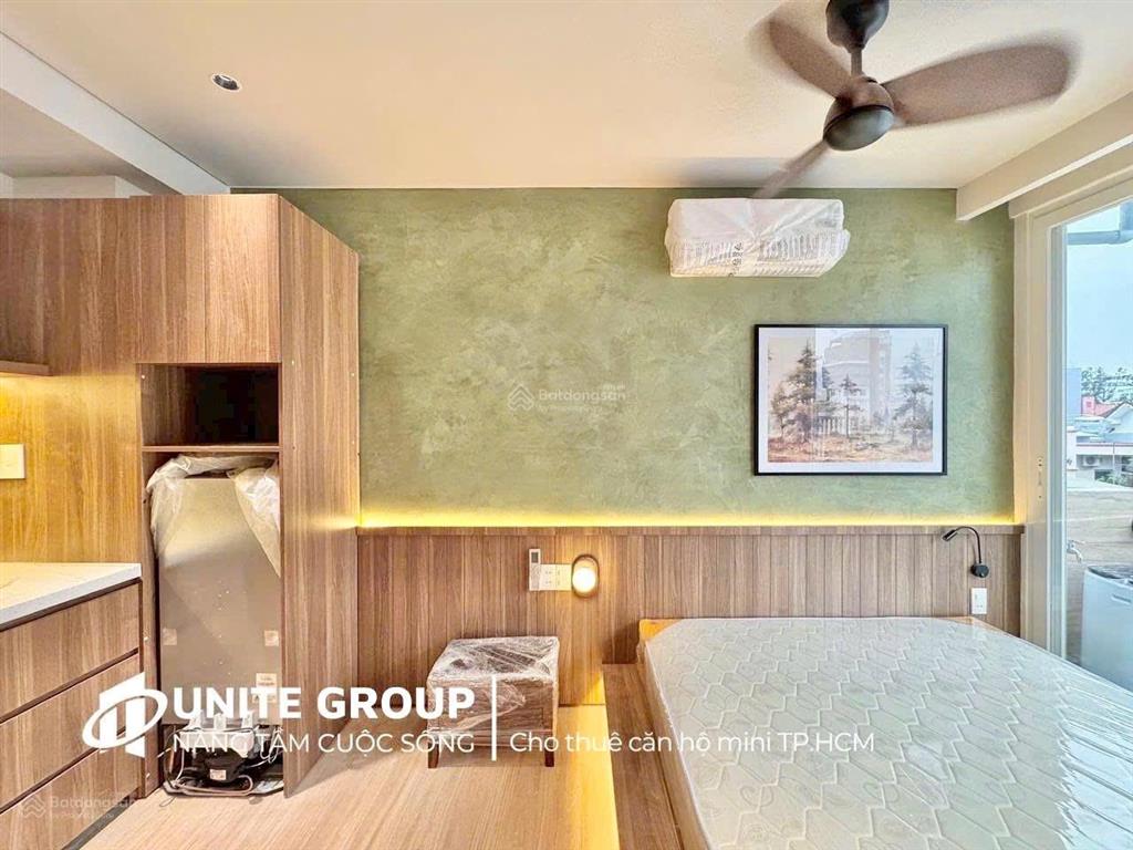 Cho thuê phòng studio ban công full nội thất cao cấp có thang máy gần nhà thờ tân định quận 1