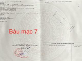 Bán đất đường bàu mạc 7 , hòa minh liên chiểu đà nẵng