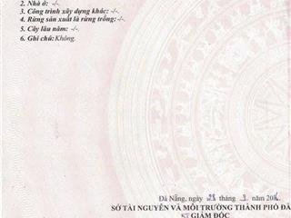 Bán đất đường hồ tùng mậu hòa minh liên chiểu đà nẵng