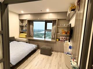 Cho thuê studio full nt cao cấp, đc ngăn 2pn chỉ 6,5tr tầng cao, view sông, gần làng đh, vinhome q9