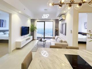 Cho thuê masteri thảo điền, quận 2, tháp t4bxx.05, 72m2, 2 phòng ngủ giá 23 triệu/ tháng