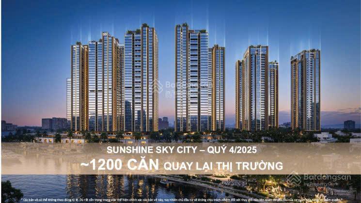 Sunshine sky city nơi an cư chuẩn sống thời thượng tại phú mỹ hưng, q7