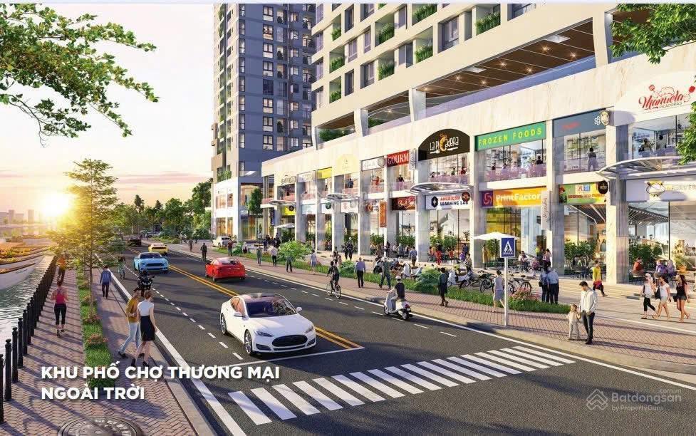 Bán shophouse d aqua mặt tiền bến bình đông giá 3tỷ8 khu kinh doanh sầm uất.  0905 555 ***