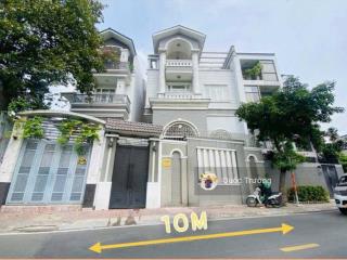 Bán biệt thự đường trường sơn, quận 10, dt 8x20m  hầm + 5 tầng  giá chính chủ 42.9 tỷ