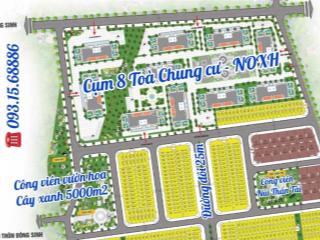 Sắp xây nhà noxh việt hàn, chính chủ gửi bán 2 lô đất trục đường đôi 25m giá 18,5 tr/m² giá cực rẻ