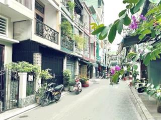 Bán nhà tân bình hẻm xe hơi thông khuvip lê văn sỹ 68m gần nguyễn thanh tuyền 4 tầng